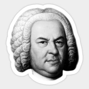 Johann Sebastian Bach Sticker